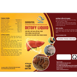 Detofy Liquid (Bổ gan cấp)